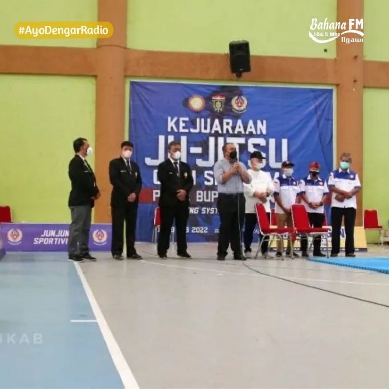 Kejuaraan Ju Jitsu Open Se Jawa Timur, Piala Bupati Ngawi Harapkan Tekan Hal Negatif