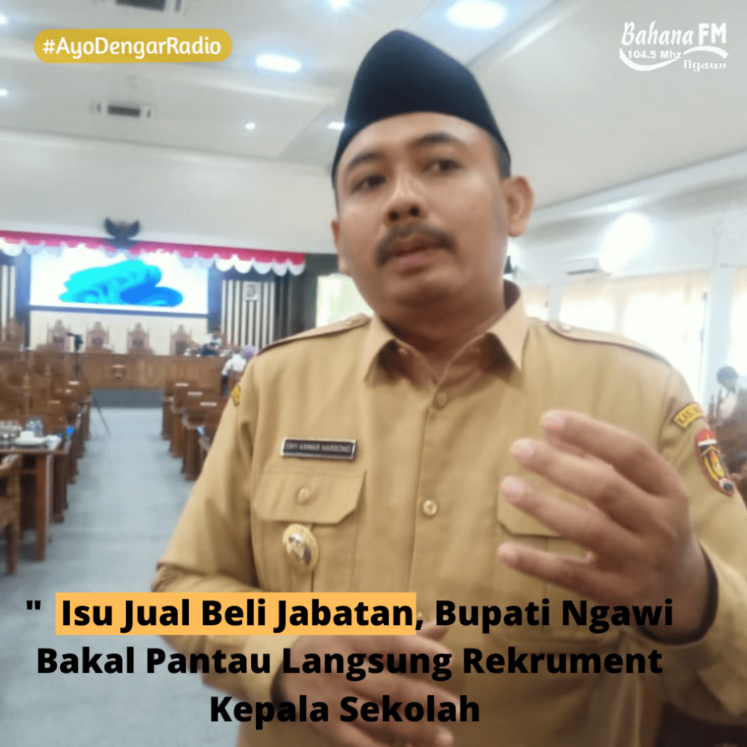 Bupati Ngawi Ony Anwar Harsono