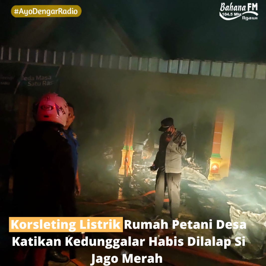 Rumah warga terbakar