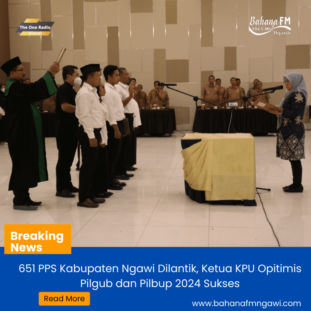 Pelantikan PPS Ngawi (1)