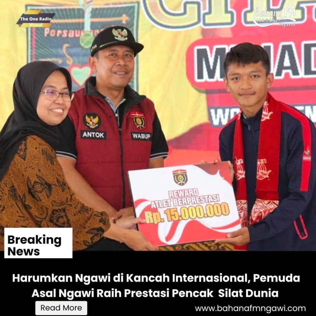 Harumkan Ngawi di Kancah Internasional, Pemuda Asal Ngawi Raih Prestasi Pencak Silat Dunia
