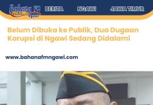 Belum Dibuka ke Publik, Dua Dugaan Korupsi di Ngawi Sedang Didalami