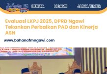 Evaluasi LKPJ 2025, DPRD Ngawi Tekankan Perbaikan PAD dan Kinerja ASN