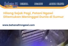 Hilang Sejak Pagi, Petani Ngawi Ditemukan Meninggal Dunia di Sumur