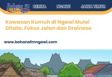Kawasan Kumuh di Ngawi Mulai Ditata, Fokus Jalan dan Drainase