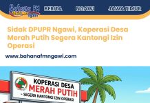 Sidak DPUPR Ngawi, Koperasi Desa Merah Putih Segera Kantongi Izin Operasi