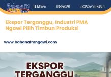 Ekspor Terganggu, Industri PMA Ngawi Pilih Timbun Produksi