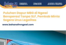 Puluhan Dapur MBG di Ngawi Beroperasi Tanpa SLF, Pemkab Minta Segera Urus Legalitas