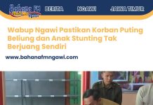 Wabup Ngawi Pastikan Korban Puting Beliung dan Anak Stunting Tak Berjuang Sendiri