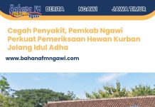 Cegah Penyakit, Ngawi Perkuat Pemeriksaan Hewan Kurban Jelang Idul Adha