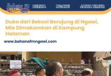 Duka dari Bekasi Berujung di Ngawi, Mia Dimakamkan di Kampung Halaman