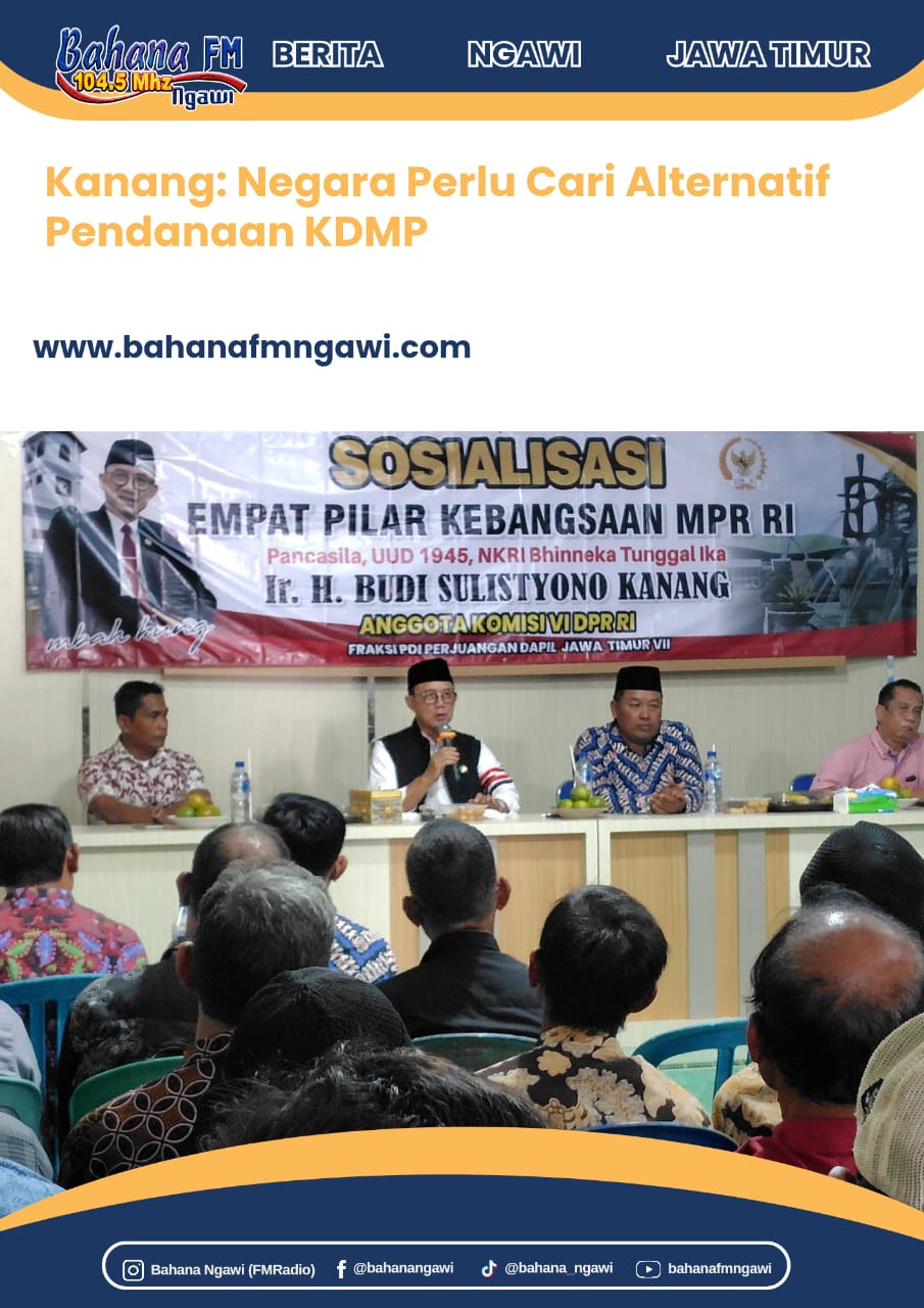 Kanang: Negara Perlu Cari Alternatif Pendanaan KDMP