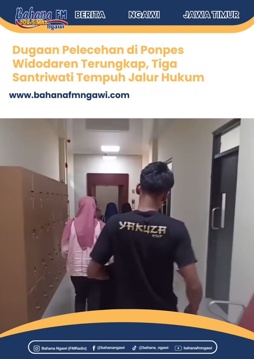 Dugaan Pelecehan di Ponpes Widodaren Terungkap, Tiga Santriwati Tempuh Jalur Hukum