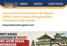 Soroti Kasus Pelecehan di Ngawi, DPRD Jatim Desak Pengawasan Pesantren Diperkuat