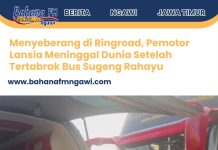 Menyeberang di Ringroad, Pemotor Lansia Meninggal Dunia Setelah Tertabrak Bus Sugeng Rahayu