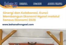 Sinergi dan Kolaborasi, Kunci Membangun Ekonomi Ngawi melalui Sensus Ekonomi 2026