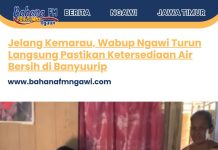 Jelang Kemarau, Wabup Ngawi Turun Langsung Pastikan Ketersediaan Air Bersih di Banyuurip