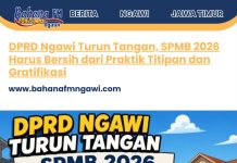 DPRD Ngawi Turun Tangan, SPMB 2026 Harus Bersih dari Praktik “Titipan” dan Gratifikasi