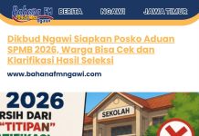 Dikbud Ngawi Siapkan Posko Aduan SPMB 2026, Warga Bisa Cek dan Klarifikasi Hasil Seleksi
