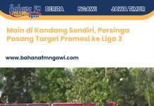 Main di Kandang Sendiri, Persinga Pasang Target Promosi ke Liga 3