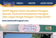 DKPP Ngawi Gelar Gerakan Pangan Murah, Perkuat Ketahanan Pangan dan Jaga Harga Pangan Tetap Stabil