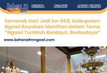 Semarak Hari Jadi ke-668, Kabupaten Ngawi Rayakan Identitas dalam Tema “Ngawi Tumbuh Berdaya, Berbudaya”