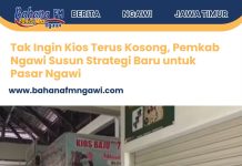 Tak Ingin Kios Terus Kosong, Pemkab Ngawi Susun Strategi Baru untuk Pasar Ngawi