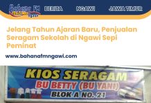 Jelang Tahun Ajaran Baru, Penjualan Seragam Sekolah di Ngawi Sepi Peminat