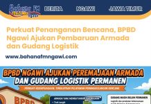 Perkuat Penanganan Bencana, BPBD Ngawi Ajukan Pembaruan Armada dan Gudang Logistik