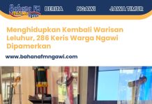 Menghidupkan Kembali Warisan Leluhur, 286 Keris Warga Ngawi Dipamerkan