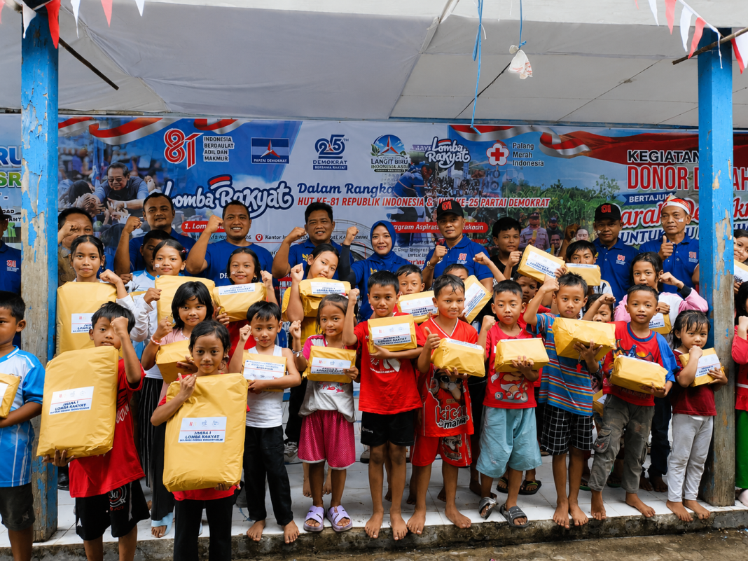 Lomba rakyat DPC Demokrat Foto Istimewa