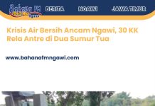 Krisis Air Bersih Ancam Ngawi, 30 KK Rela Antre di Dua Sumur Tua