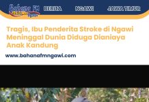 Tragis, Ibu Penderita Stroke di Ngawi Meninggal Dunia Diduga Dianiaya Anak Kandung