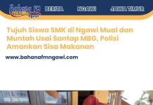 Tujuh Siswa SMK di Ngawi Mual dan Muntah Usai Santap MBG, Polisi Amankan Sisa Makanan