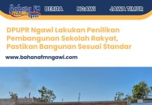 DPUPR Ngawi Lakukan Penilikan Pembangunan Sekolah Rakyat, Pastikan Bangunan Sesuai Standar