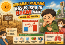 Kemarau Panjang, Kasus ISPA di Ngawi Naik hingga 30 Persen
