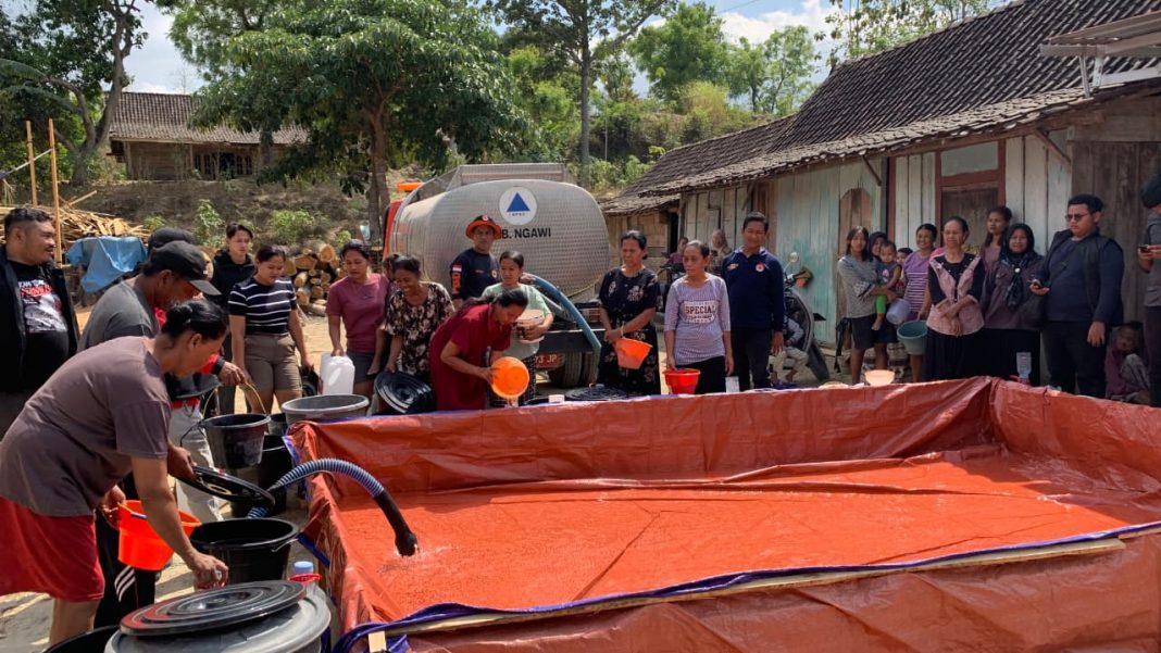 Kekeringan Meluas, 15 Desa di Ngawi Kini Bergantung pada Bantuan Air Bersih
