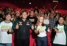 Nonton Bareng Film “Piye To Kih?” di NSC Ngawi, Mas Antok Sebut Sarat Pesan Moral dan Hiburan Segar